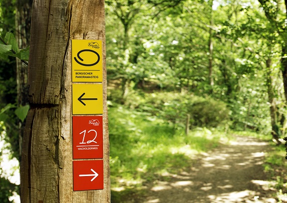 Wegmarkierung_Panoramasteig (c)Druckreif Me­di­en klein