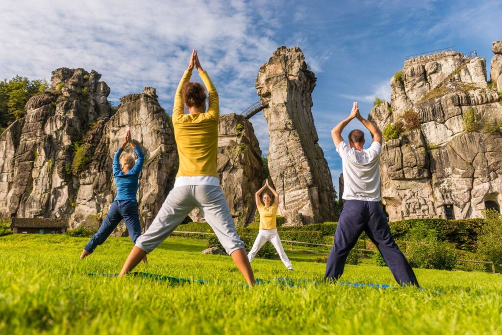 Horn Bad Mein­berg Yoga Externsteine