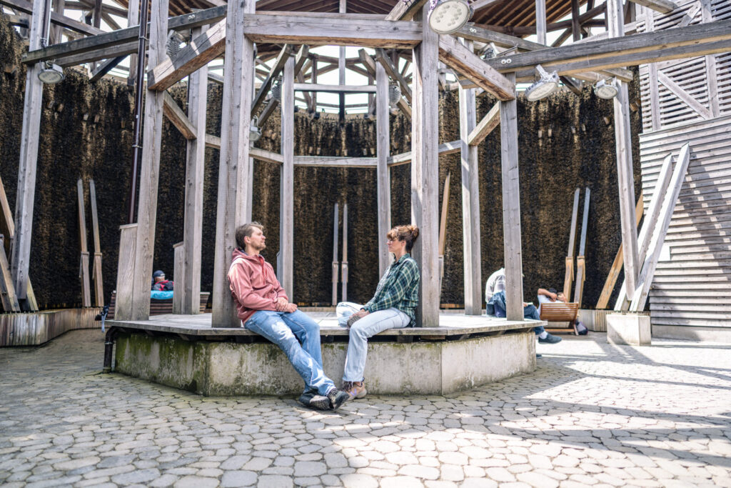 Ke­ve­laer So­leg­ar­ten St. Ja­kob Gra­dier­werk In­nen Foto Den­nis Stratmann